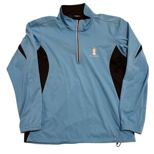 Galvin Green Windstopper Soft Shell 1/4 Zip Pullover Men's L Blue The Chalice
